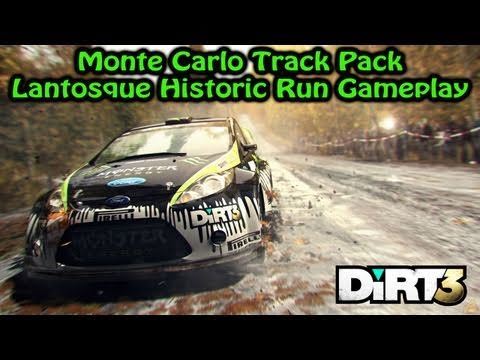 DiRT 3  PS3 - Monte Carlo Track Pack - Lantosque Historic Run Gameplay