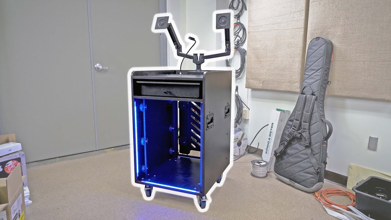 Show Control / PA System Processing Cart