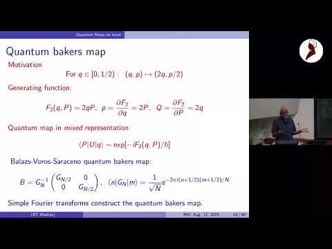 Introduction to Quantum Chaos - Lec 05 | by Prof. Arul Lakshminarayan | 6th Vignyana Patashala