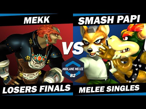 Mekk vs Smash Papi - Losers Finals | Midlane Melee 82