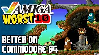 Amiga Worst 10 | Better on C64 #Amigapril