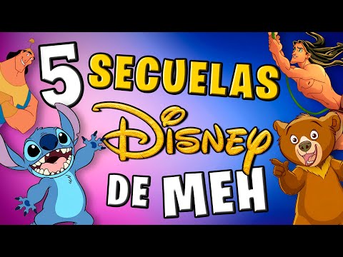5 secuelas DISNEY de MEH 💩