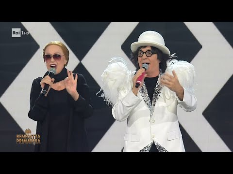 Mina e Renato Zero, un epico duetto - Benedetta Primavera 17/03/2023