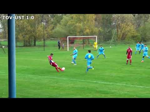 Sestřih fotbalového utkání TJ Sokol Tovačov A vs. Ústí 30. 10. 2022 - 1:2