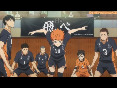 Haikyuu | Hinata shocks/impresses other characters with his jump/spiking abilities. (Season 1)