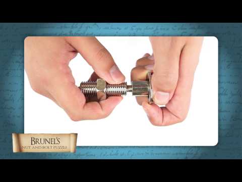 Brunel's Nut and Bolt Puzzle Solution - Great Minds - YouTube
