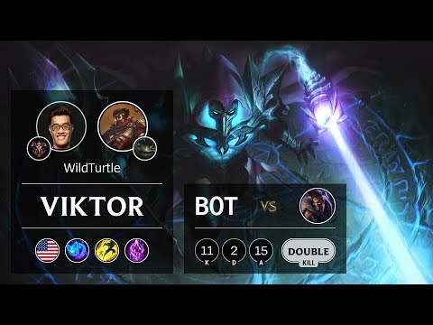 Viktor Bot vs Draven - NA Grandmaster Patch 9.7