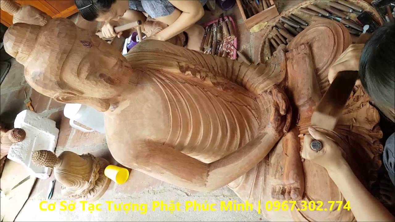 Quá trình Tạc Tôn tượng Phật Thích ca theo phong cách Gandhara