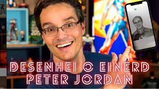 Peter Jordan, canal einerd [Desenho grafite]