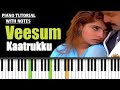 Veesum Kaatrukku Song Ullasam Piano Notes