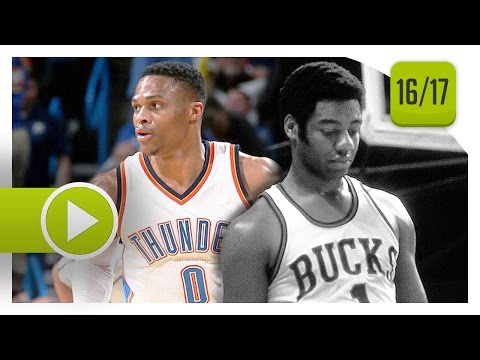Russell Westbrook 41st Triple-Double Highlights vs Bucks (2017.04.04) - 12 Pts, 13 Reb, 13 Ast