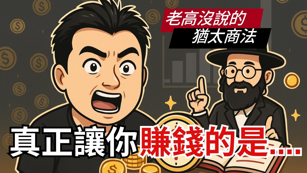 老高沒說的猶太商法內幕：真正幫你賺錢的4個關鍵心法！