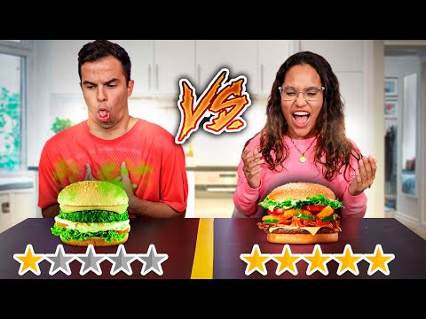 1 STAR FOOD VS 5 STAR FOOD! - WHICH IS BETTER?!