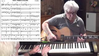 Aunt Hagar&#39;s Blues - Jazz guitar &amp; piano cover ( W.C. Handy &amp; J.Tim Brymn )