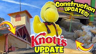 NEW! Knott's Merry Farm BIG Changes | MonteZOOMa Construction Updates | Knott's Berry Farm 2025