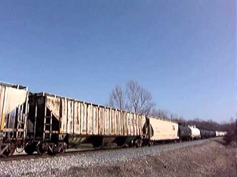 CSX Q542 freight