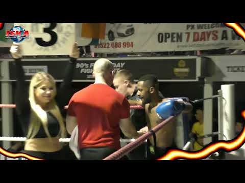 ISKA 4 Nations Title Keegan Roberts Lincoln Fight Factory V Edmilson Manuel Ireland