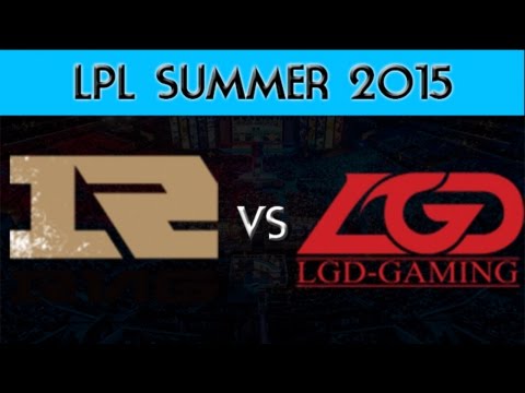 RNG vs LGD - LPL Summer 2015 - W1D3 | Bo2