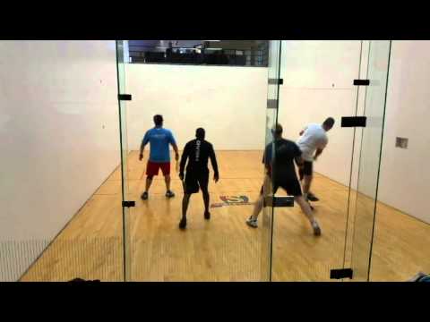 This is how Seniors Play Racquetball! - 12-05-2015 Texas Senior Racquetball Tournament