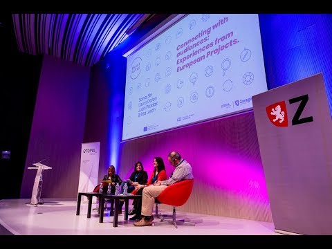 Connecting with audiences: experiences from European Projects