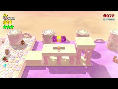 Super Mario 3D World (Switch) 3-4 100% Speedrun - Time: 30 (Former WR)