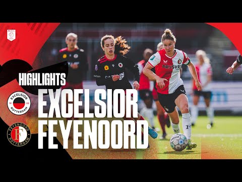 Highlights Excelsior - Feyenoord V1 | Azerion Vrouwen Eredivisie | 2023-2024