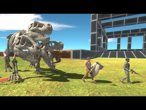 ARBS Escape from Skeleton Cerberus - Escape from Monster  - Animal Revolt Battle Simulator