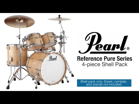 Pearl Reference Pure Series 4-piece Shell Pack Review by Sweetwater