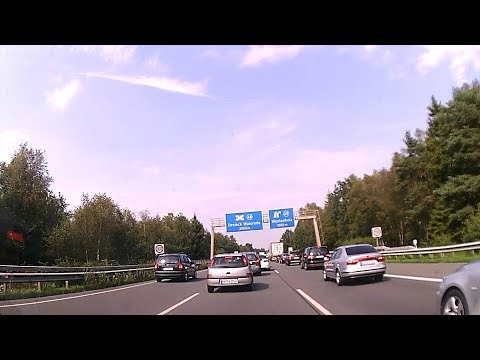 New video - Dash Cam Video - Autobahn stau Germany - Lange Stau A7 - doku 2017