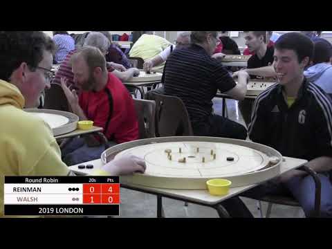 2019 London Crokinole - Walsh v Reinman