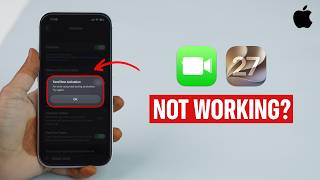 How to Fix Facetime Not Working on iPhone After iOS 27 Update