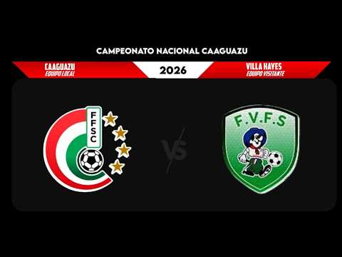 #CAAGUAZU VS VILLA HAYES #PARANAENSE VS CAACUPÉ |Campeonato Nacional de Fútbol de Salón Caaguazú2026
