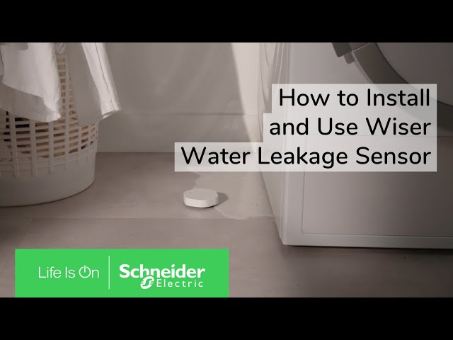 schneider electric Vattenläckagedetektor wiser