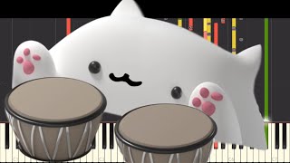 Bongo Cat Song - NPT MUSIC Remix - CG5 - Piano Cover