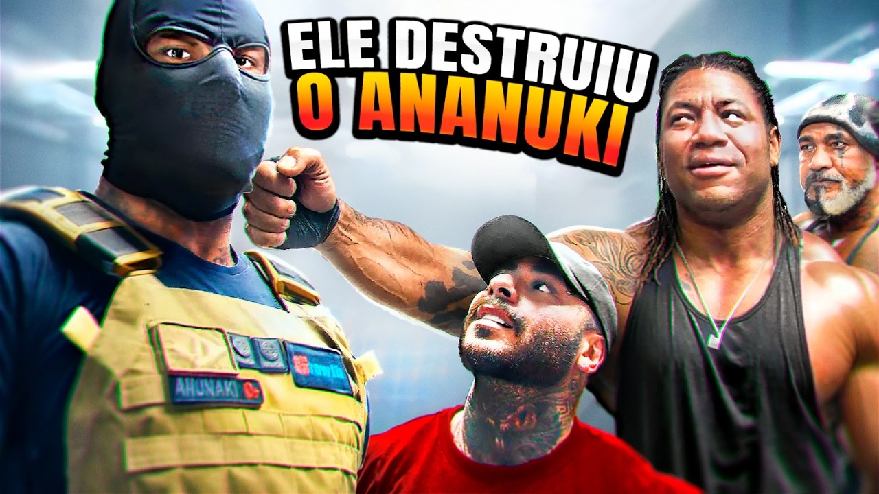 Carlinhos mostrou para Anunaki o verdadeiro treino de ombro! - Leo Stronda Feat. Jhaba!