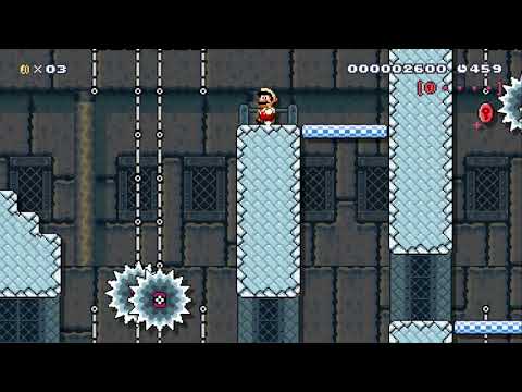 6-4:Techno Kid's Volcanic Base by Myuu ~ WRECORD - Mew Mew Mario - SUPER MARIO MAKER - NO COMMENTARY