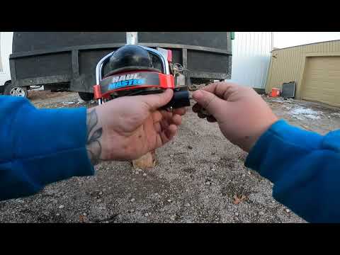 Harbor Freight Universal Trailer Lock