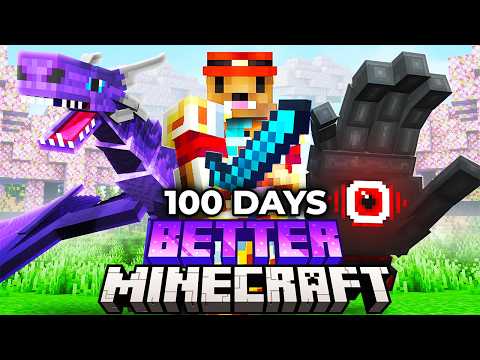 I Survived 100 Days in BETTER Minecraft Hardcore!