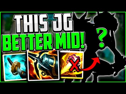 THIS JUNGLER IS A WAAAY BETTER MID LANER👌(FREE CARRY PICK) - League of Legends