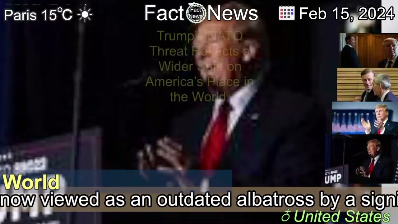 [Latest]Trump’s NATO Threat Reflects a Wider Shift on America’s Place in the World