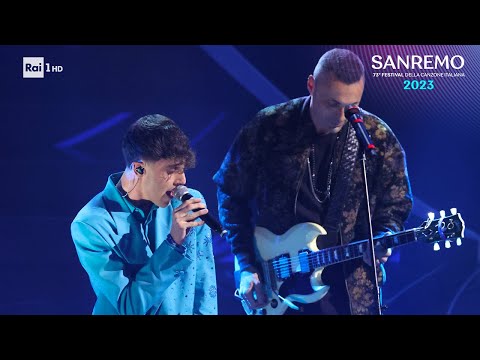 Sanremo 2023 - LDA con Alex Britti canta 'Oggi sono io'