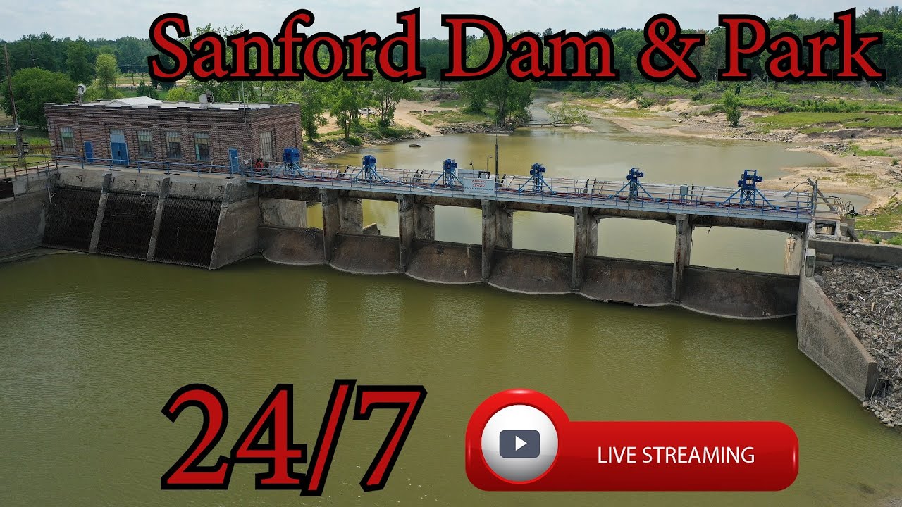 Live webcam view of Sanford Park & Dam Area