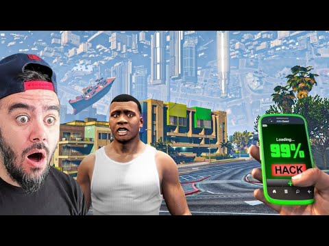 FRANKLIN NE YAPTIN KENDINE!! HACK DÜNYASINA GIRDI - GTA 5 MODS