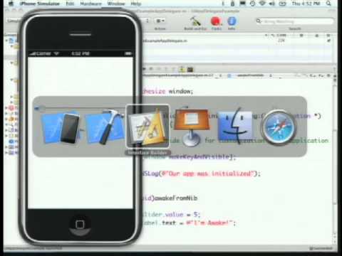 4. Building an App; Model, View, Controller; Nib Files; Controls and Target-Action (Jan14, 2010)