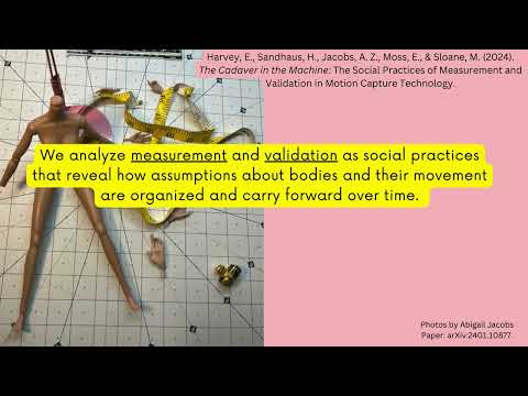 The Cadaver in the Machine: The Social Practices of Measurement and Validation in Motion Capture ...