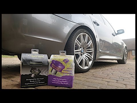 Powerflex Polybushing My BMW E60! *CRAZY TRANSFORMATION*