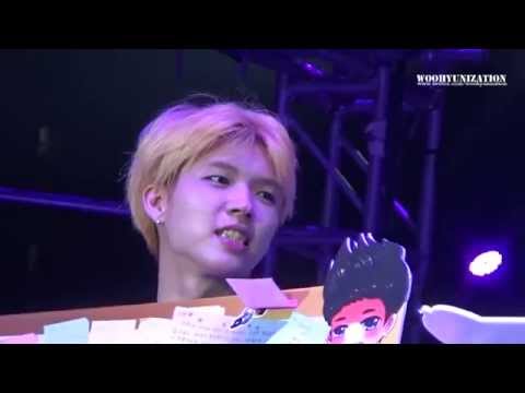 150822 Pop up Party - Woohyun's kiss