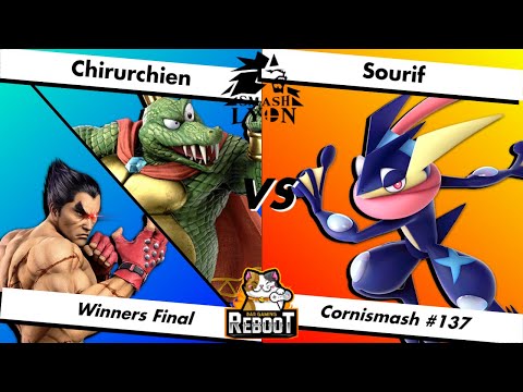 Cornismash #137 | WF | [ZPR] Chirurchien (King K. Rool, Kazuya) vs [DC] Sourif (Greninja)