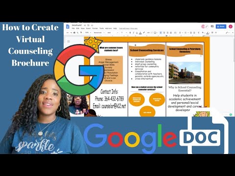 Create a Virtual Counseling Brochure Using Google Docs