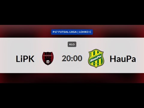 P17 Futsal Liiga LiPK - HauPa Klo 20:00